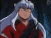 Inuyasha with arrow in chest