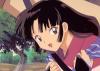 Sango from Inuyasha smiling