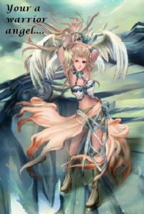 Green Warrior Angel